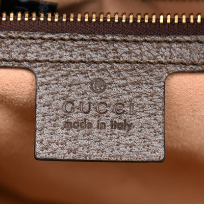 Gucci GG Supreme Monogram Web Small Ophidia Top Handle Shoulder Bag Brown 6 of 13