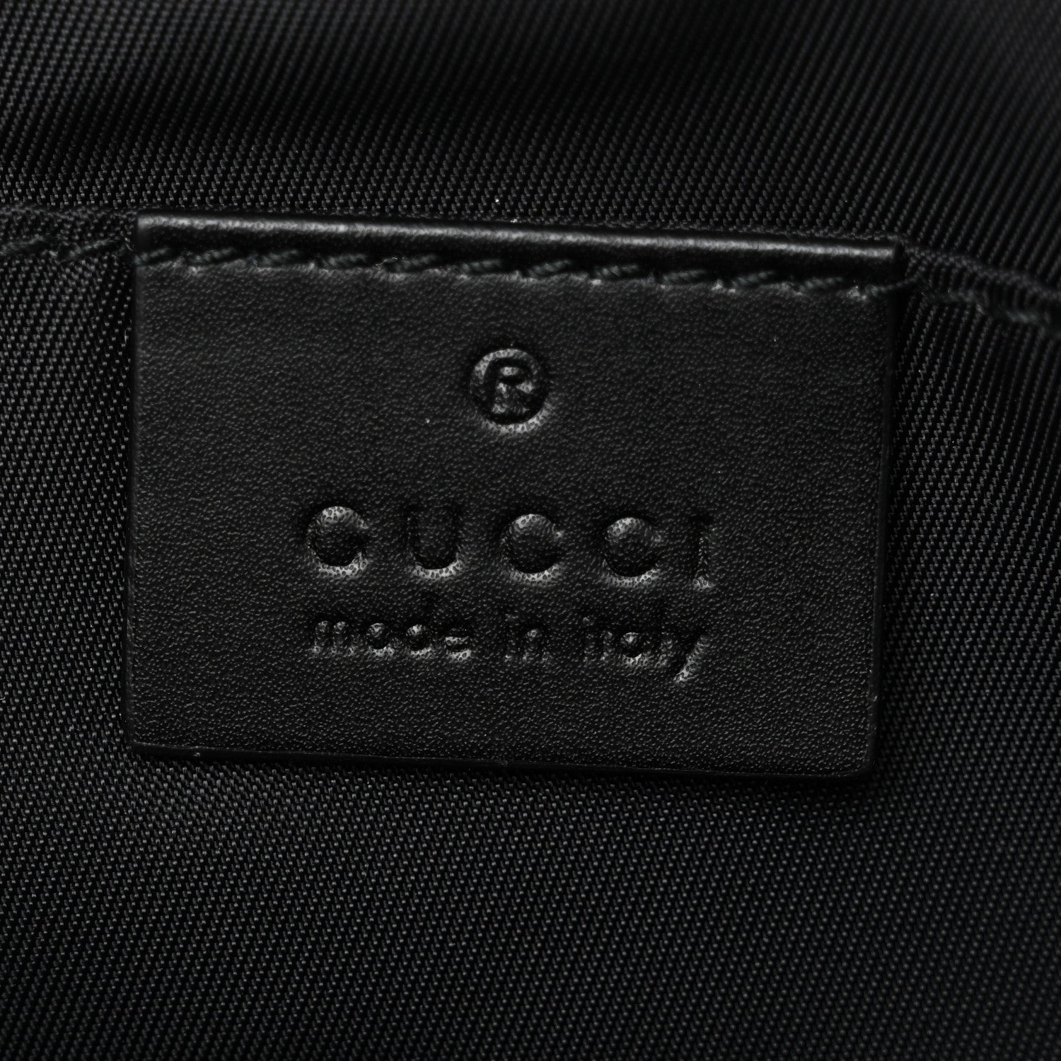 Gucci Canvas Web Tiger Embroidered Messenger Bag Black 6 of 10
