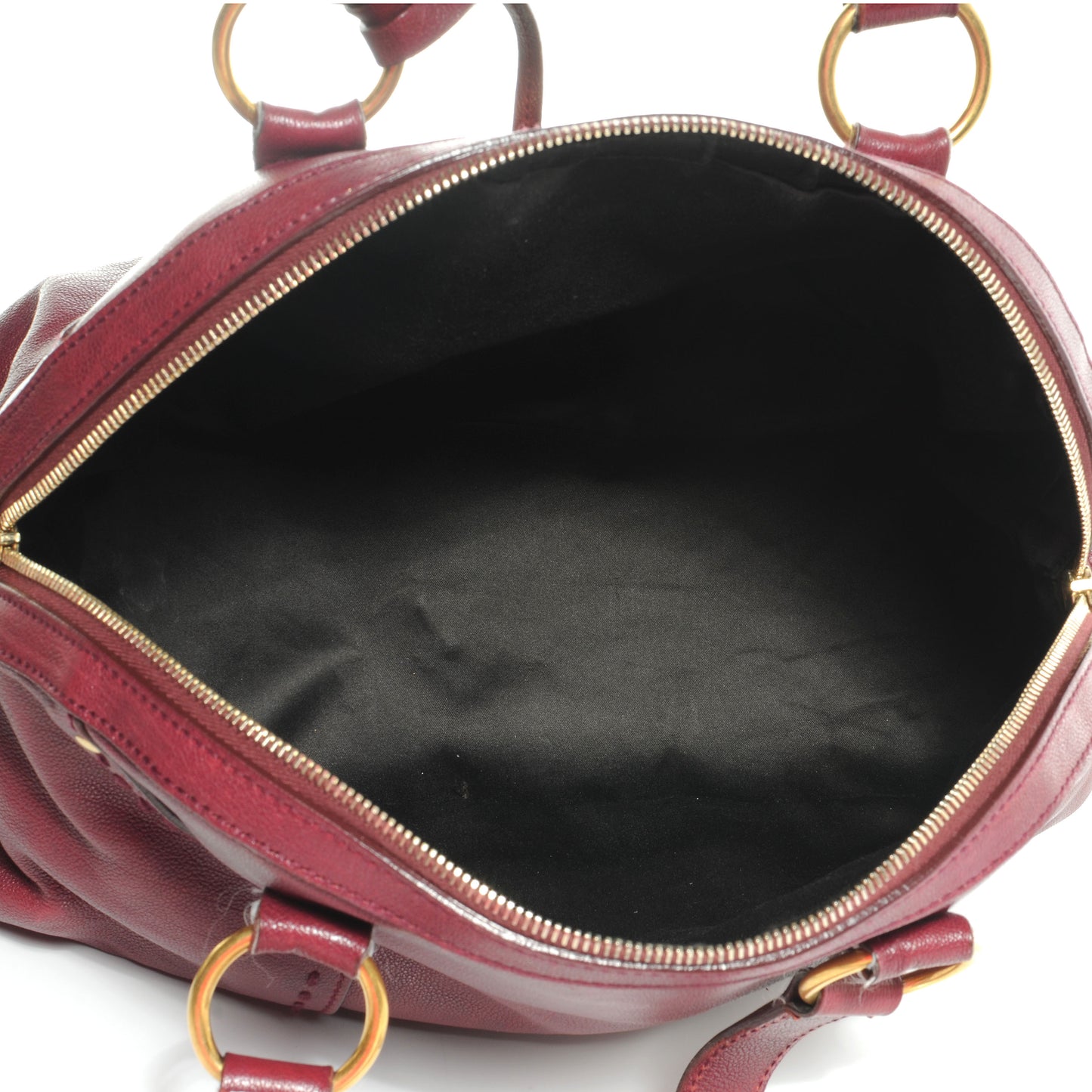 Leather Medium Muse Cherry