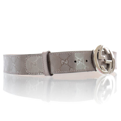 Gucci Imprime Monogram GG Belt 85 34 Mauve 3 of 7