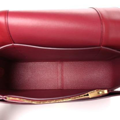 Celine Shiny Smooth Calfskin Medium Frame Shoulder Bag Ruby Nude 5 of 9