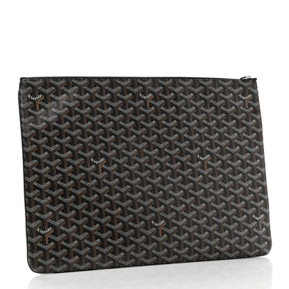 Goyard Goyardine Senat Pochette GM Black 3 of 7