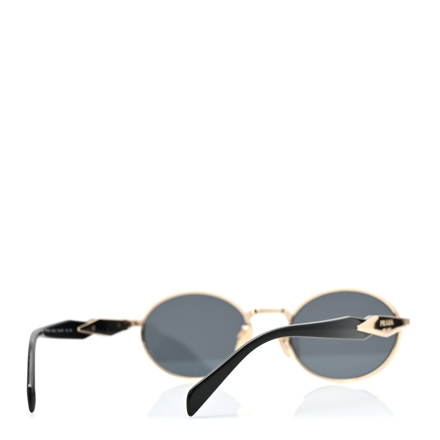 Prada Metal Sunglasses SPR65Z Gold Gold 4 of 8