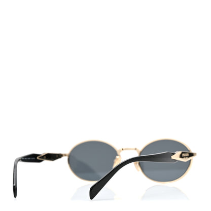 Prada Metal Sunglasses SPR65Z Gold Gold 4 of 8