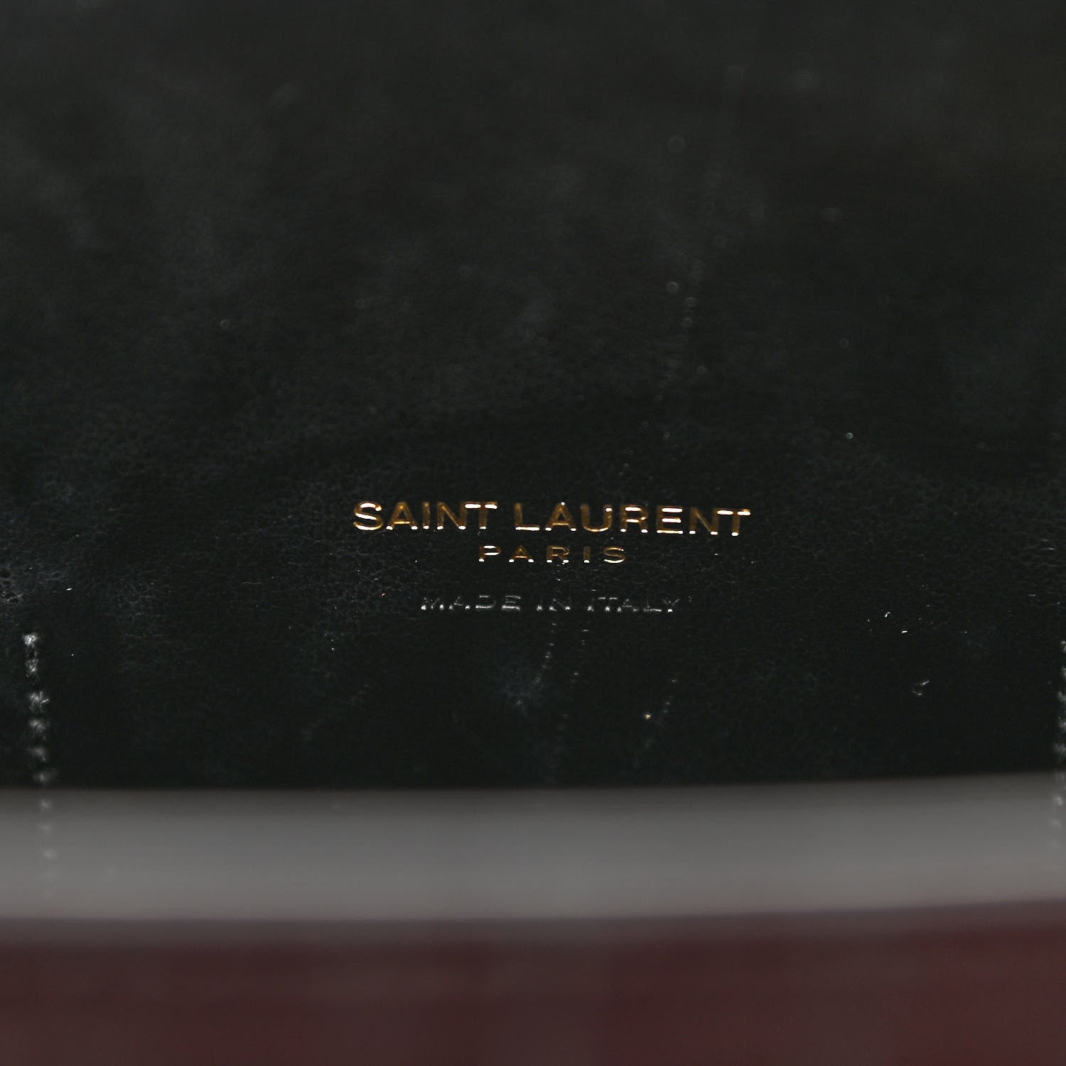 Saint Laurent Calfskin Crocodile Embossed Small Sac de Jour Black 6 of 15