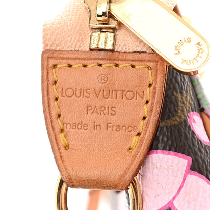 Louis Vuitton Monogram Cherry Blossom Pochette Accessories Brown 6 of 13