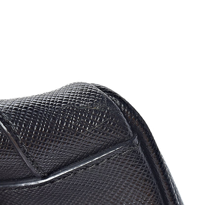 Prada Saffiano Mini Camera Crossbody Bag Black 14 of 14