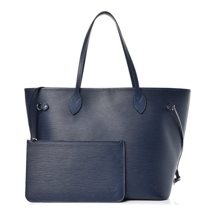 Louis Vuitton Epi Neverfull MM Indigo 1 of 13