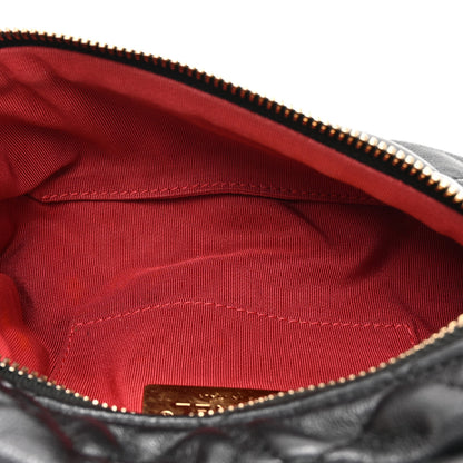 Chanel Lambskin Quilted Linked In Waist Bag Black 5 of 10