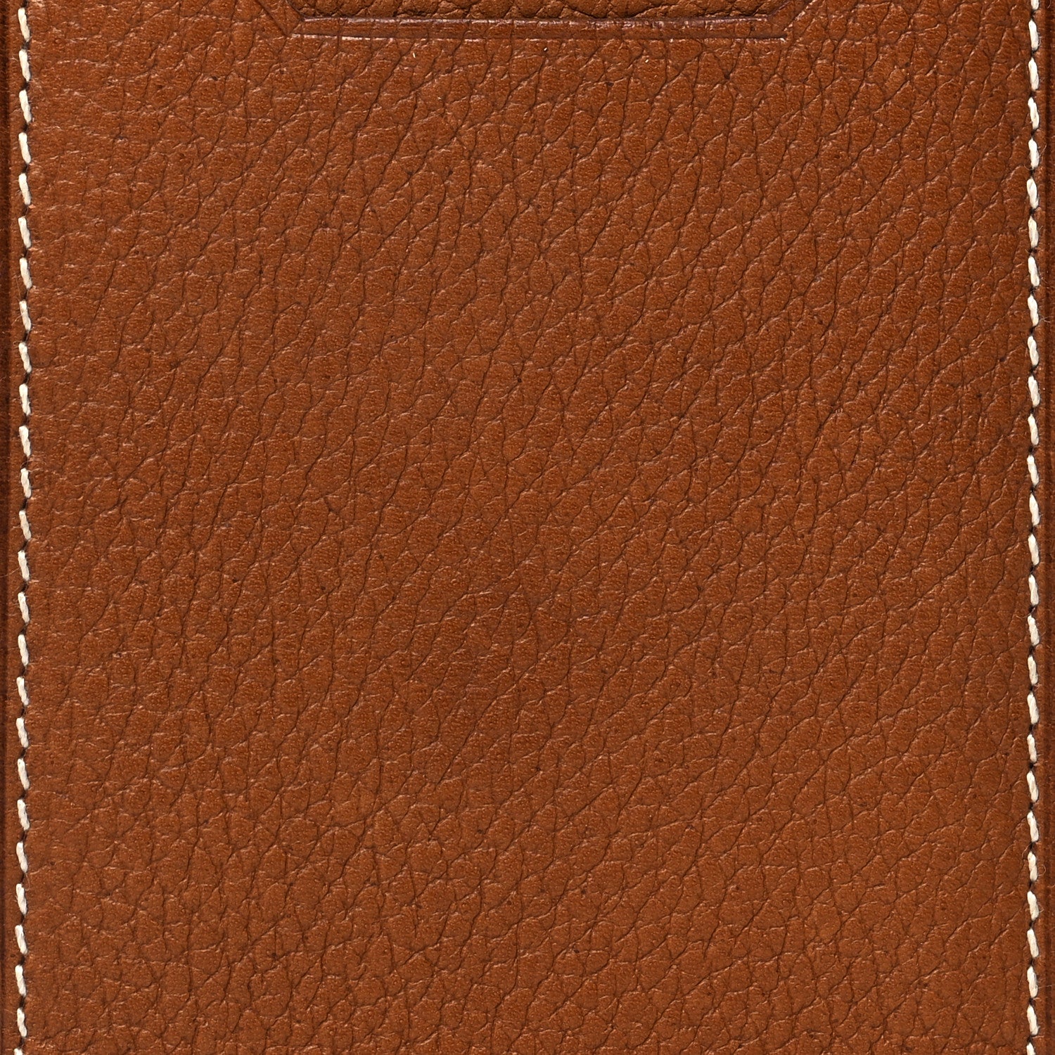 Hermes Barenia Faubourg City 3CC Card Holder Fauve 8 of 10
