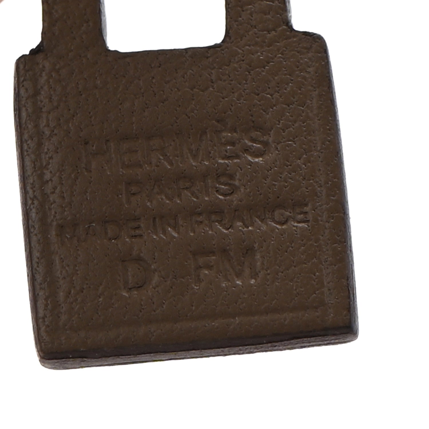 Hermes Swift O'Kelly Pendant Necklace Etain 6 of 6
