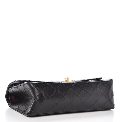 Chanel Aged Calfskin Quilted 2.55 Reissue 225 Flap Black 5 of 9