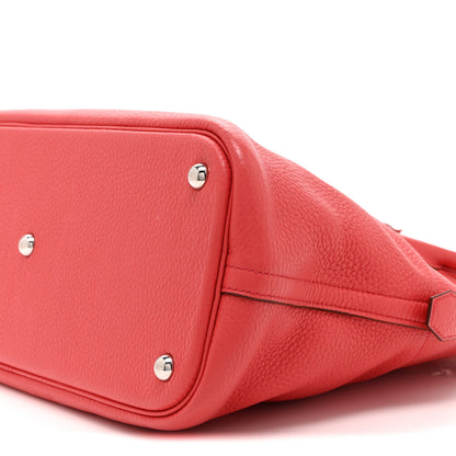 Hermes Taurillon Clemence Bolide 35 Rouge Casaque 10 of 10