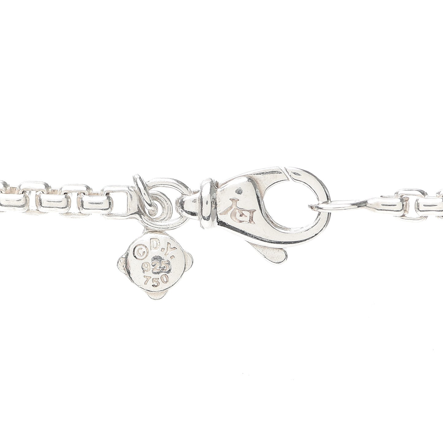 Sterling Silver 18K Yellow Gold Belmont Station Necklace