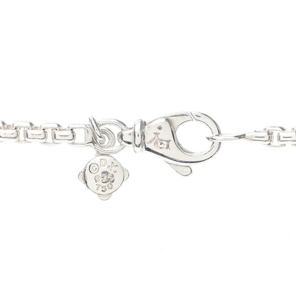David Yurman Sterling Silver 18K Yellow Gold Belmont Station Necklace 4 of 6