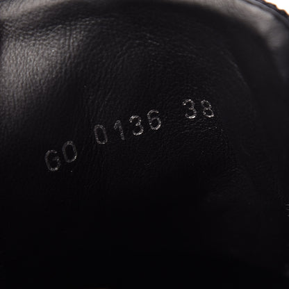 Louis Vuitton Calfskin Run Away Sneakers 38 Black 8 of 9