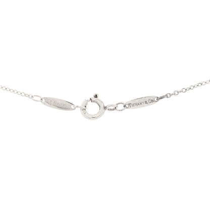 Tiffany Sterling Silver Elsa Peretti Open Tear Drop Pendant Necklace 4 of 5