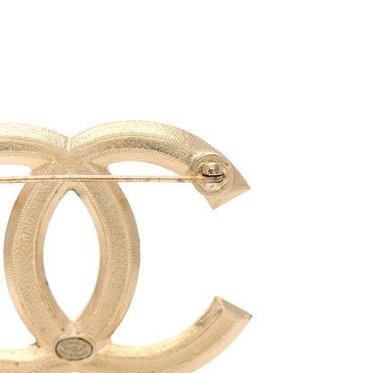 Chanel Pearl CC Brooch Gold 5 of 6