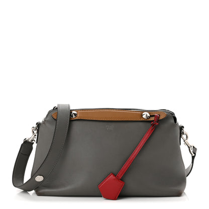 Fendi Vitello Dolce 4 Color Medium By The Way Boston Bag Argilla Fragola Multicolor 1 of 10