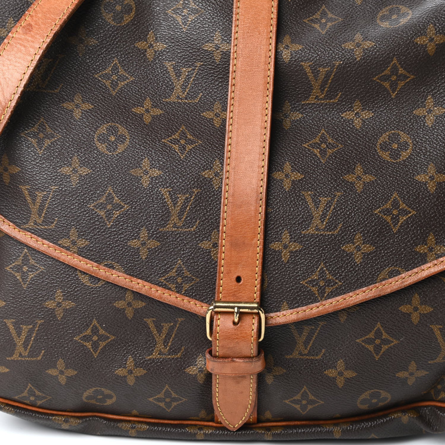Louis Vuitton Monogram Saumur 35 9 of 10
