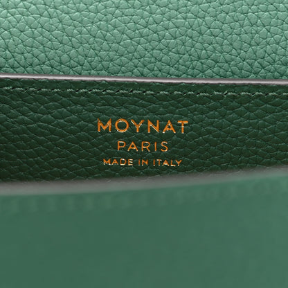 Moynat Taurillon Blush Rejane PM Emerald 6 of 9