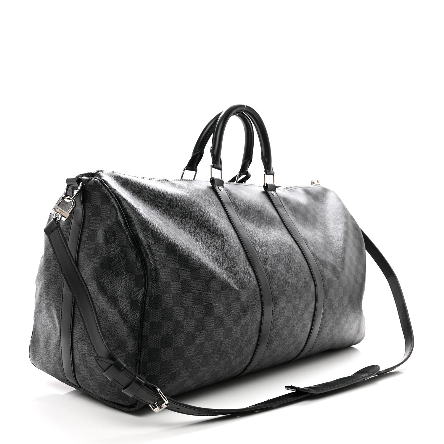 Louis Vuitton Damier Graphite Keepall Bandouliere 55 2 of 10