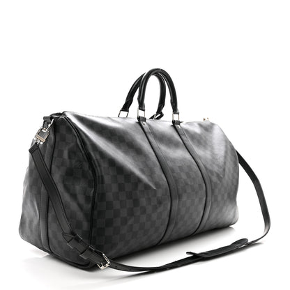 Louis Vuitton Damier Graphite Keepall Bandouliere 55 2 of 10