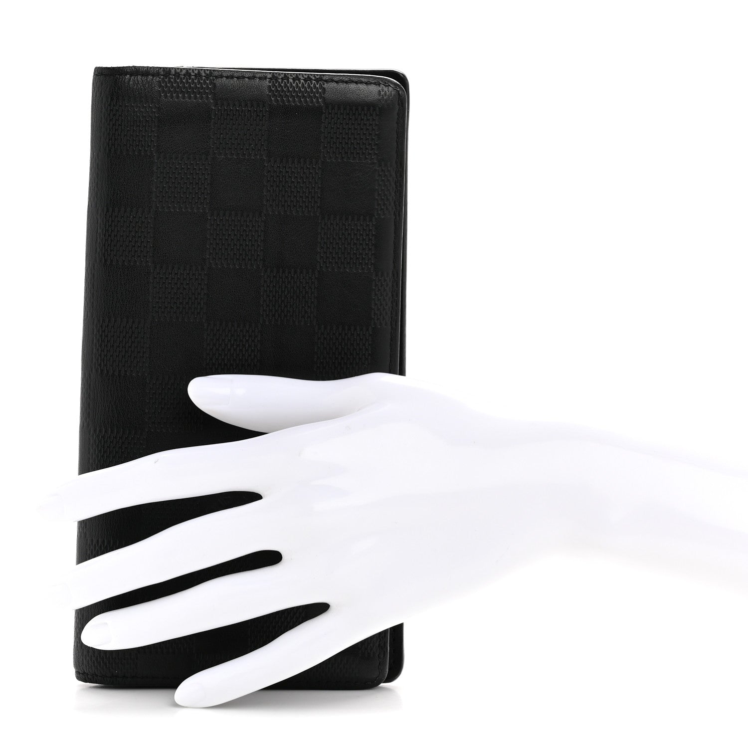 Louis Vuitton Damier Infini Brazza Wallet Onyx 2 of 10