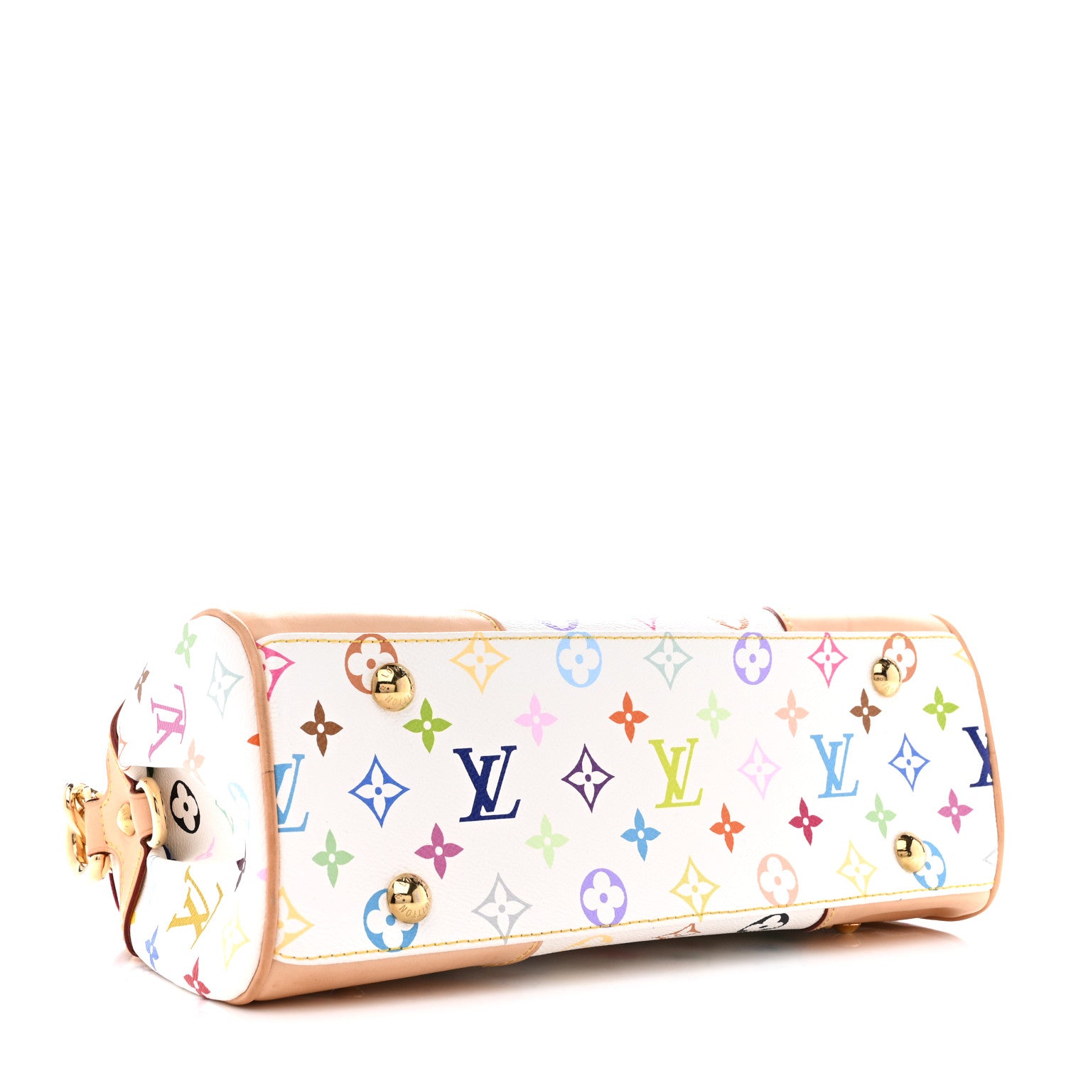 Louis Vuitton Monogram Multicolor Beverly MM White 4 of 15