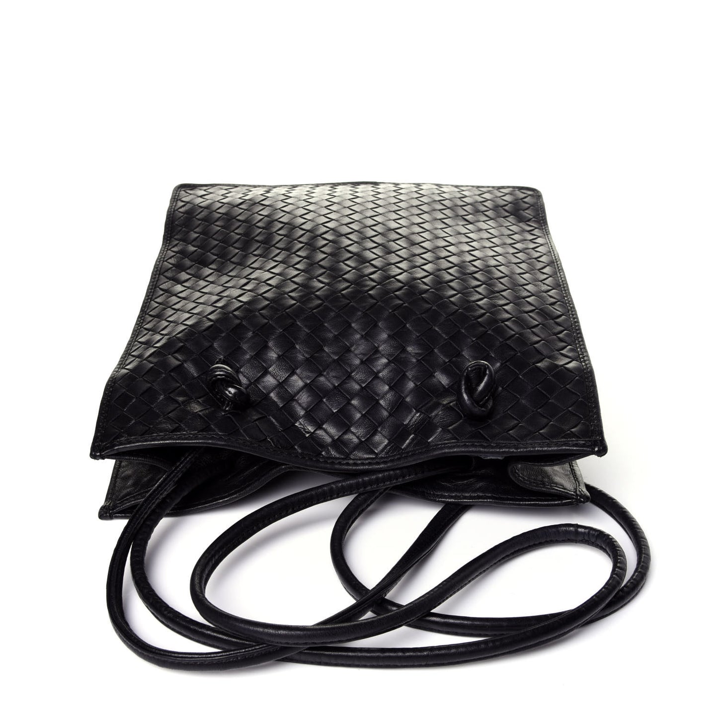 Nappa Intrecciato Tote Black