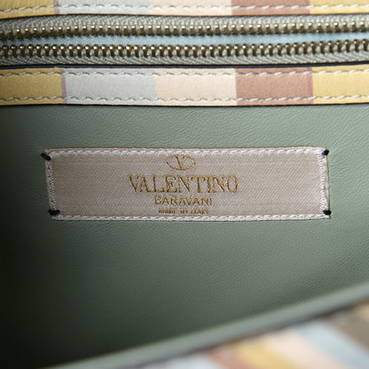 Valentino Garavani Vitello Native Couture 1975 Medium Glam Lock Rockstud Flap Multicolor 8 of 8
