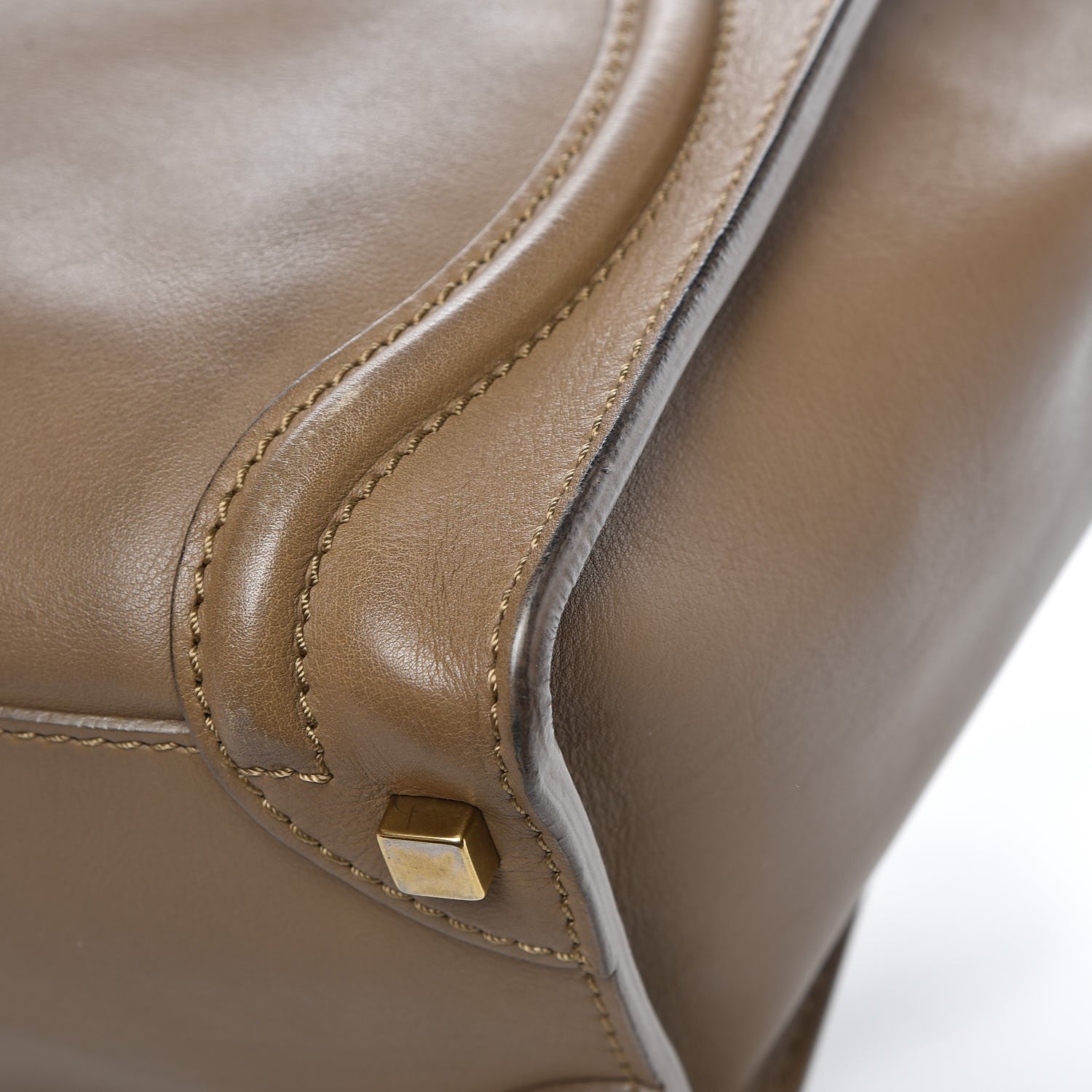 Celine Smooth Calfskin Micro Luggage Camel 14 of 14