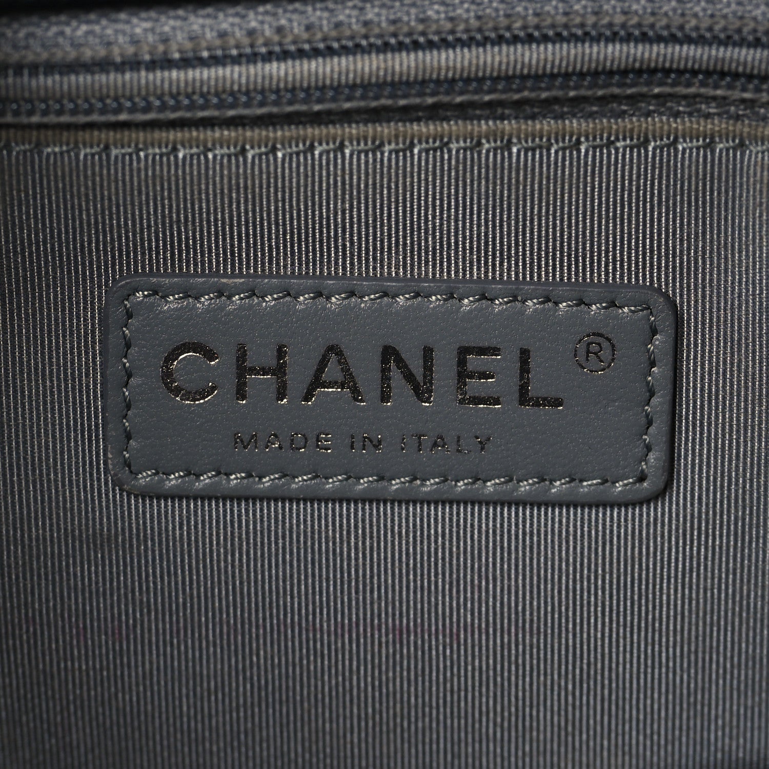 Chanel Calfskin Quilted Double Stitch New Medium Boy Flap Black 6 of 10