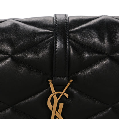 Saint Laurent Lambskin Quilted Le 57 Diamond Shoulder Bag Black 8 of 10