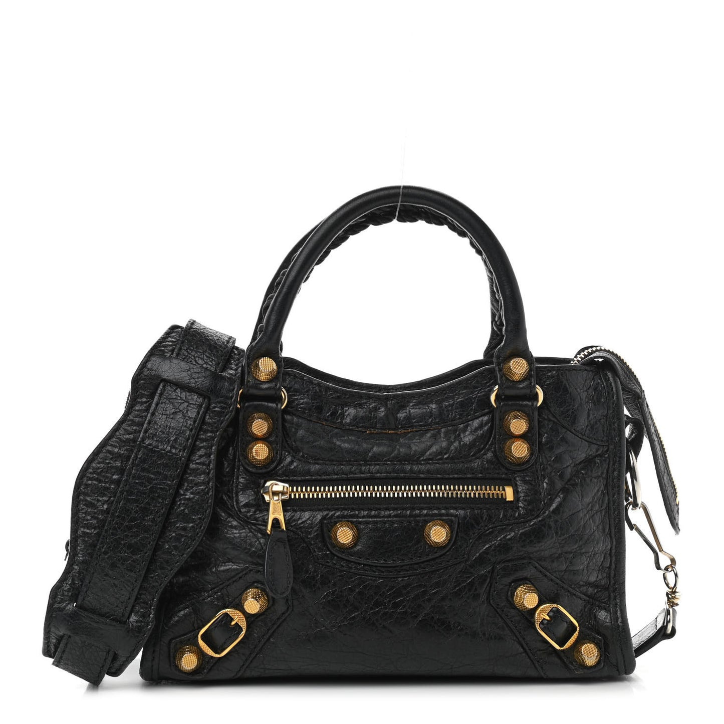Agneau Giant 12 Gold Hardware Mini City Black