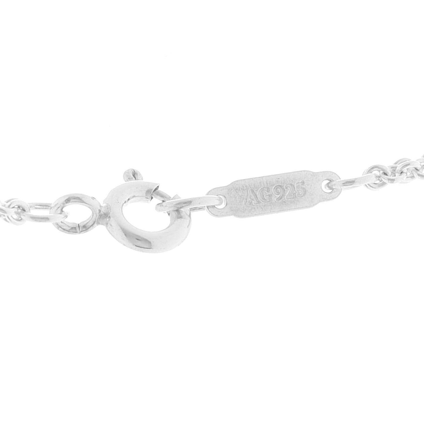 Sterling Silver Infinity Pendant Necklace