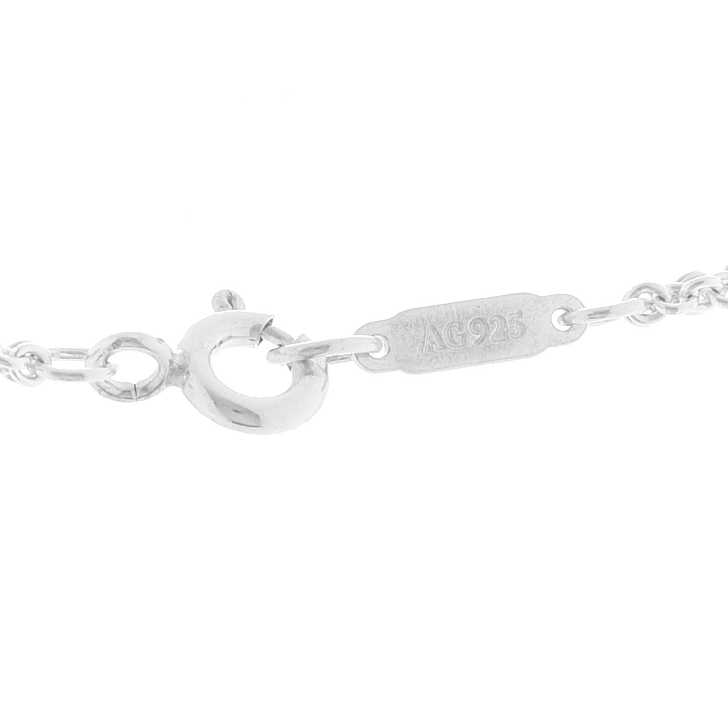 Tiffany Sterling Silver Infinity Pendant Necklace 4 of 5