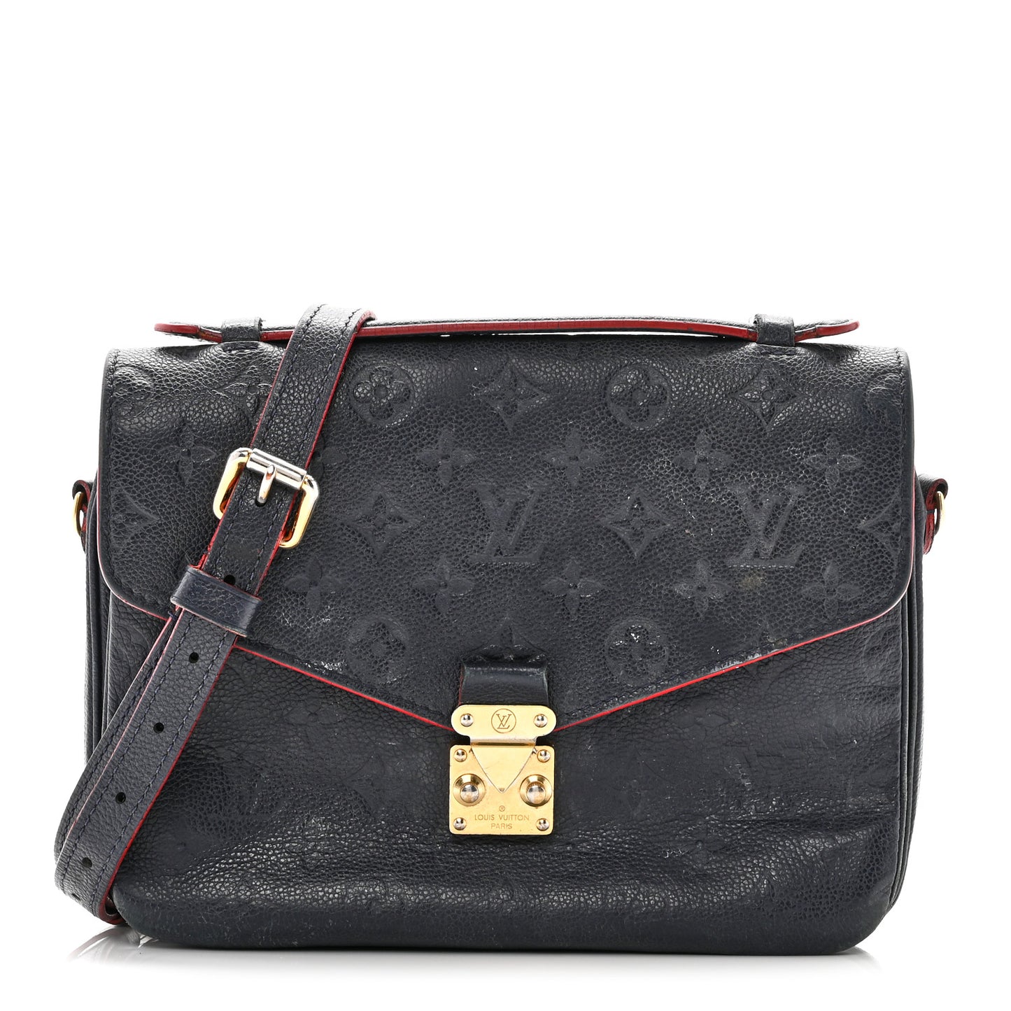Empreinte Pochette Metis Marine Rouge