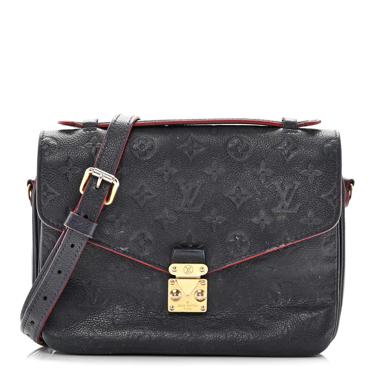 Louis Vuitton Empreinte Pochette Metis Marine Rouge 1 of 12