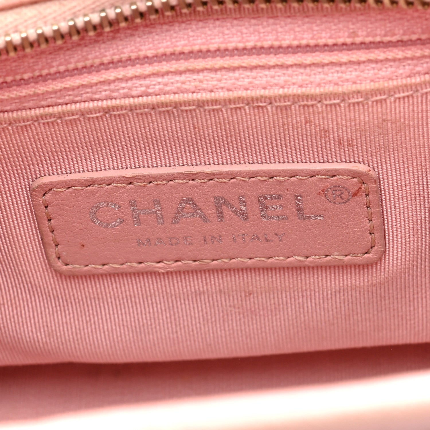 Chanel Iridescent Aged Calfskin Quilted Small Gabrielle Hobo Rose 6 of 10