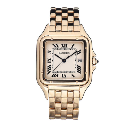 Cartier 18K Yellow Gold 27mm Panthere Quartz Watch 1 of 6