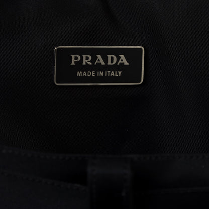 Prada Tessuto Nylon Briefcase Black 5 of 12