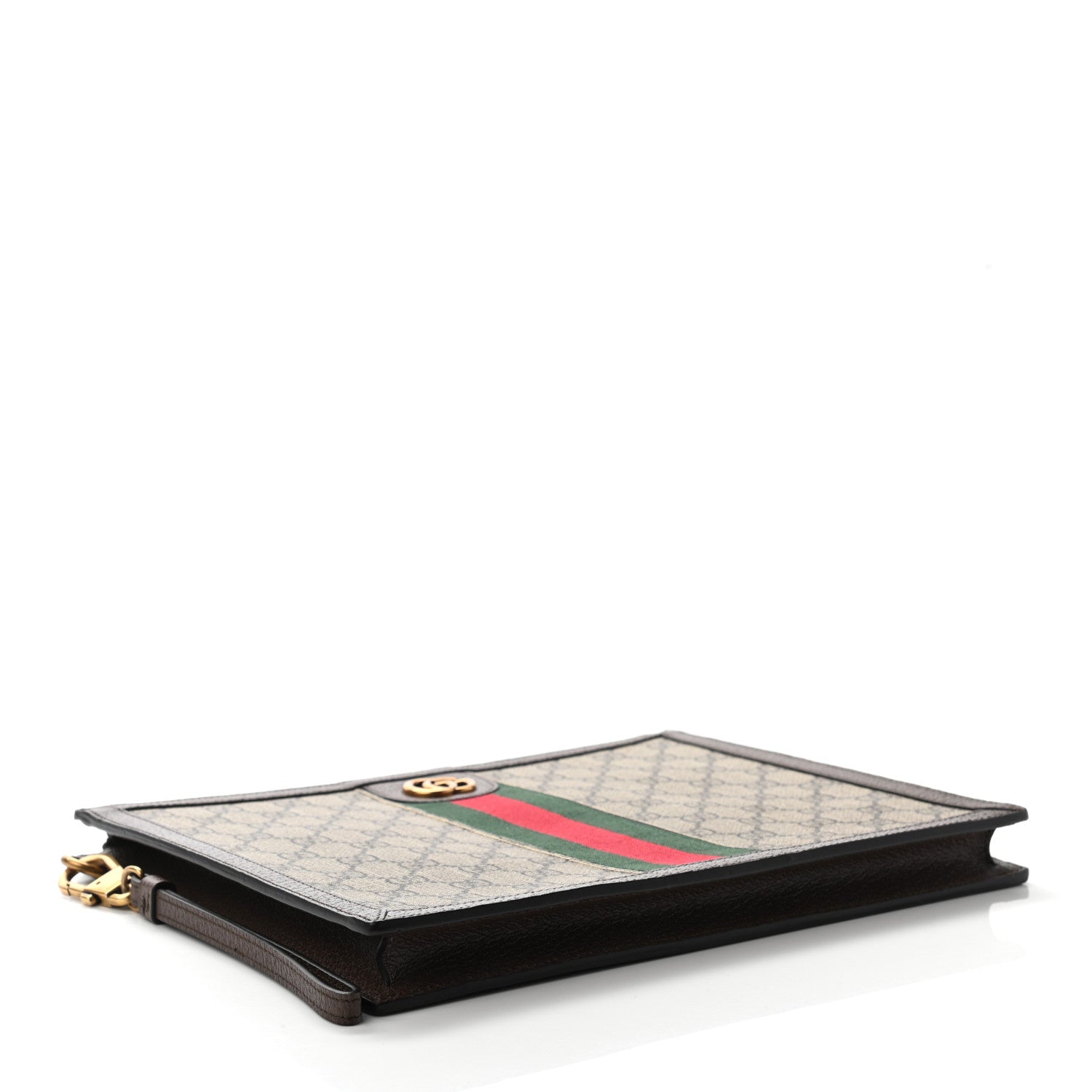 Gucci X DISNEY GG Supreme Monogram Web Three Little Pigs Ophidia Documents Holder Beige New Acero 4 of 9