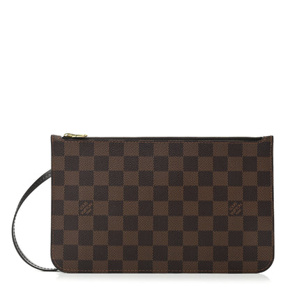 Louis Vuitton Damier Ebene Neverfull MM GM Pochette 1 of 6