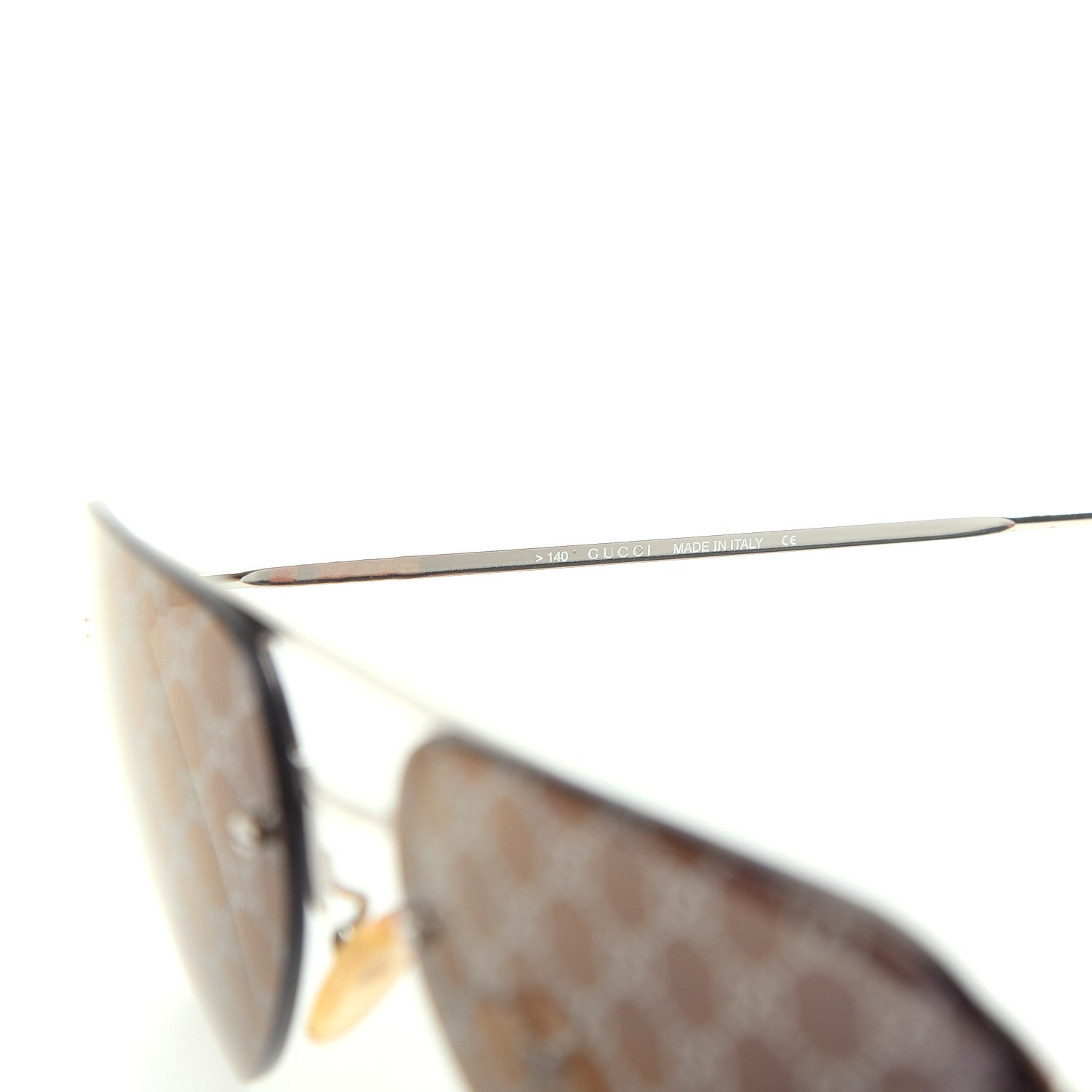 Gucci Mirrored GG Sunglasses GG 1292/S/B Brown 5 of 6