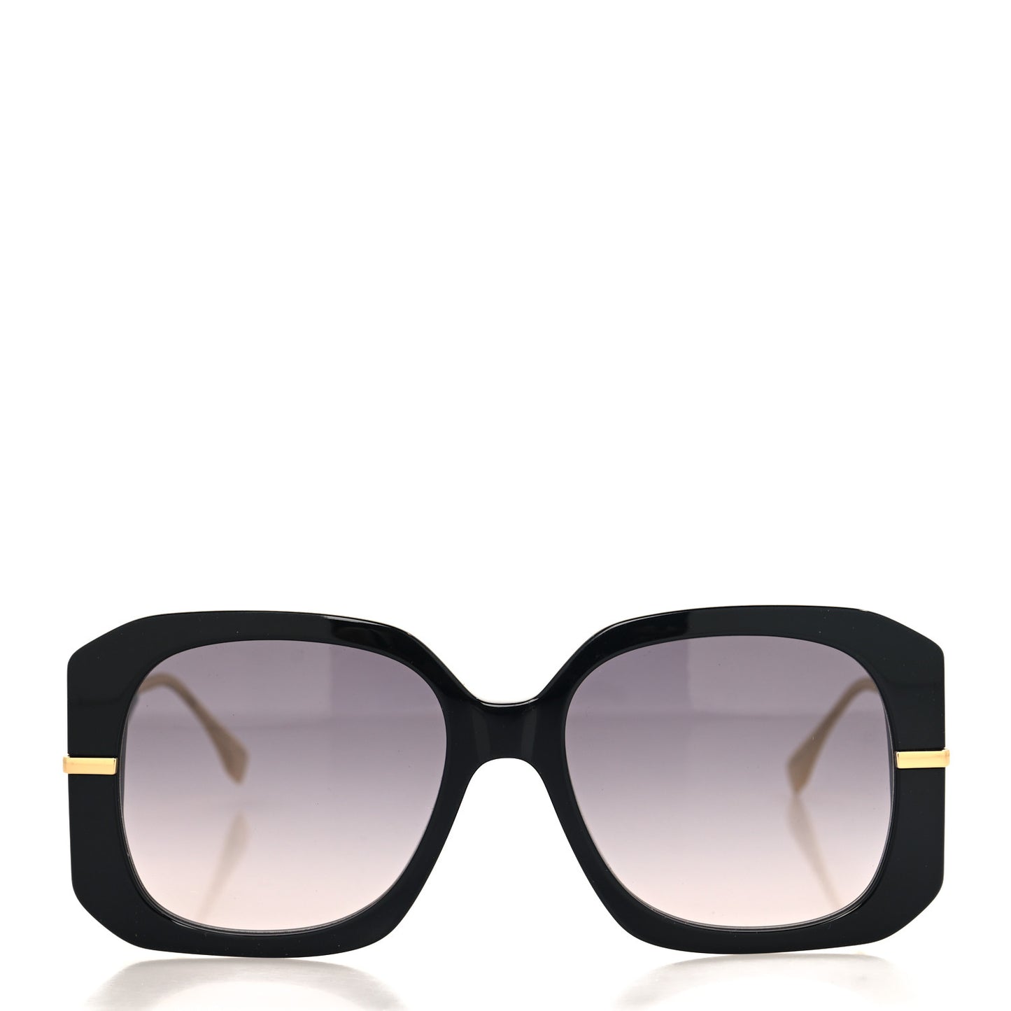 Acetate Fendigraphy Sunglasses FE40065I Black