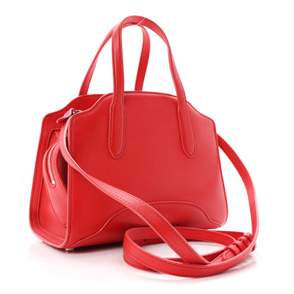 Loro Piana Smooth Calfskin Micro Sesia Fire Red 3 of 9