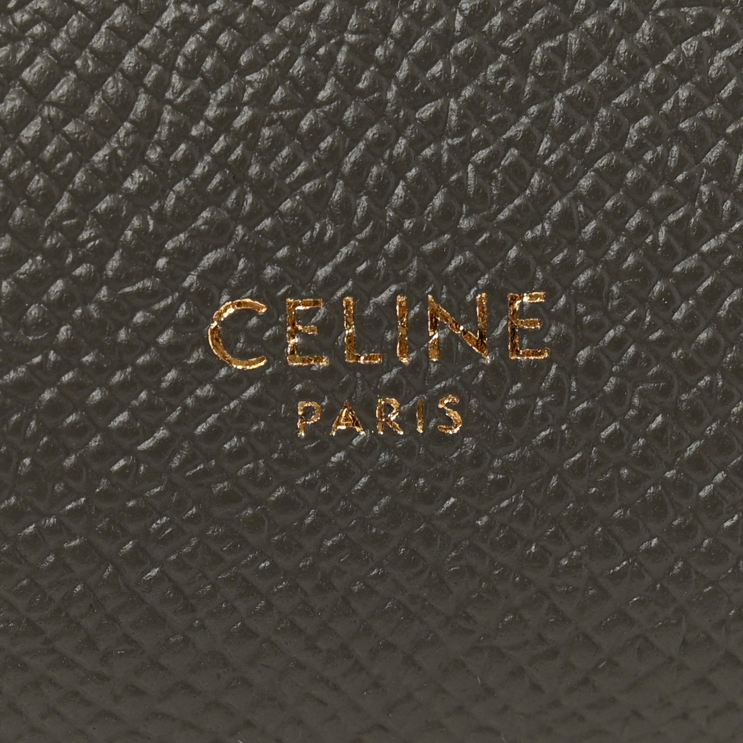 Celine Grained Calfskin Nano Belt Bag Grey 6 of 11