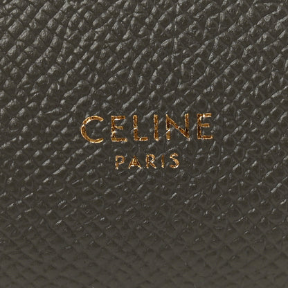 Celine Grained Calfskin Nano Belt Bag Grey 6 of 11