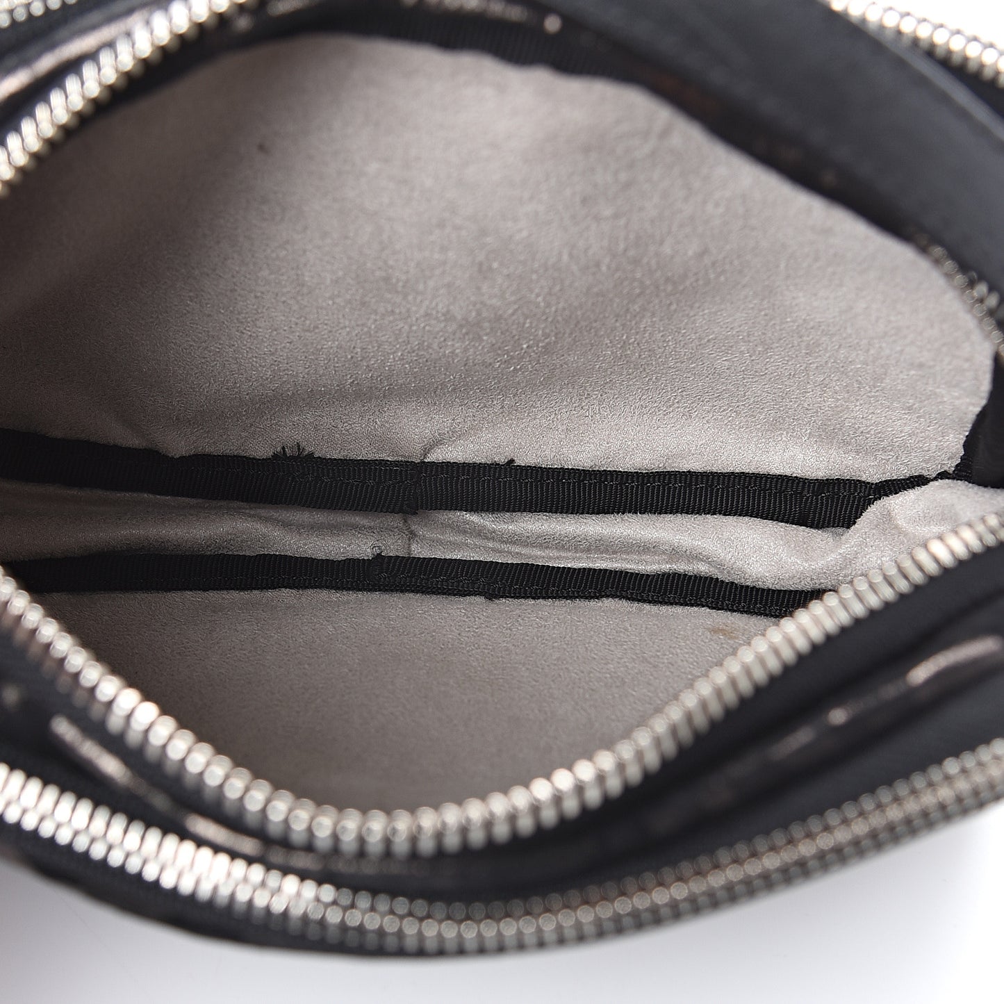 Metallic Nappa Camo Opal Crossbody Bag Black Gunmetal